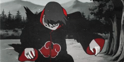 naruto itachi gif naruto itachi crows discover share gifs