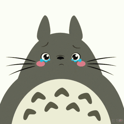 totoro crying gif totoro crying myneighbortotoro discover