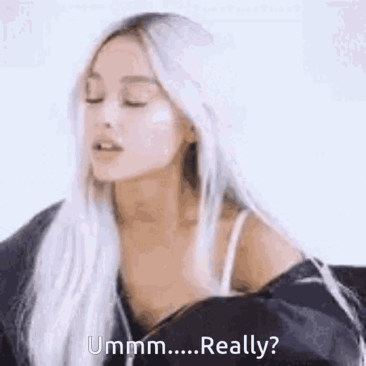 Ariana Grande Confused Arianagrande Confused Blonde Discover