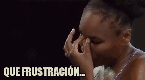 Que Frustracion GIF - Tenista VanessaWilliams QueFrustracion ...