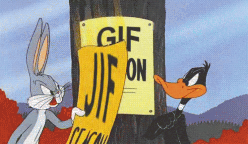 Oster gif beweglich