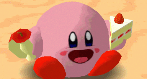 download free kirby food game