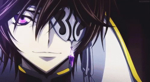 Lelouch Lamperouge Code Geass Gif Lelouchlamperouge Codegeass Smile Discover Share Gifs