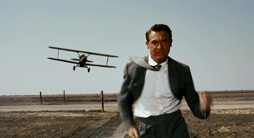 Dive For It! GIF - NorthByNorthwest CaryGrant Thornhill - Discover & Share  GIFs