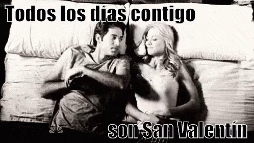 GIF de San Valentín.