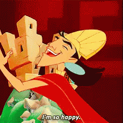 :)) GIF - Happy SoHappy Kuzco GIFs