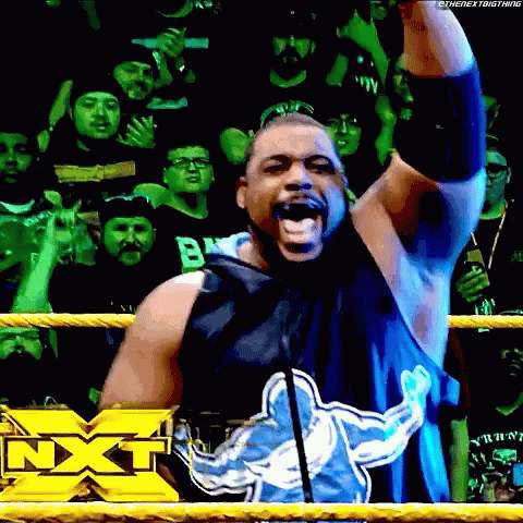 Keith Lee Entrance GIF - KeithLee Entrance WWE - Discover & Share GIFs
