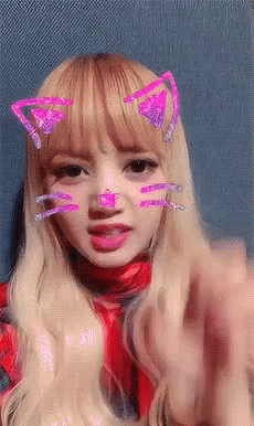Lisa Blackpink Gif Lisa Blackpink Cat Discover Share Gifs