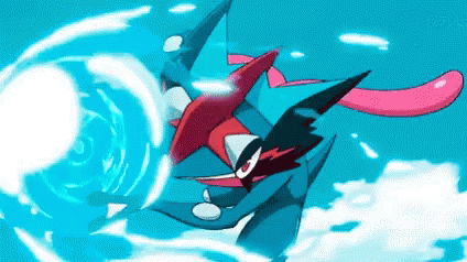 greninja mega gif greninja mega shuriken discover share gifs