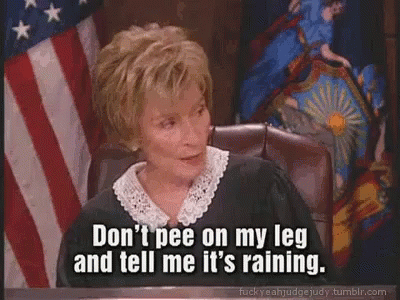 Judge Judy Pee GIF - JudgeJudy Pee Leg GIFs