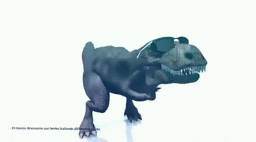 Image result for dancing  dinosaur gif