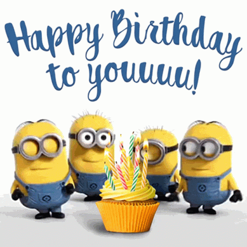 Happy Birthday To You Minions GIF - HappyBirthdayToYou Minions Singing GIFs