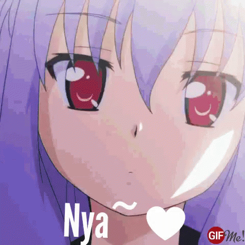 nya anime gif nya anime kawaii discover share gifs