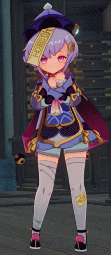 Qiqi Shy GIF - Qiqi Shy Genshin GIFs