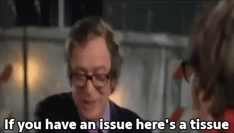 Issue Heres A Tissue GIF - Issues AustinPowers MichaelMyers - Discover