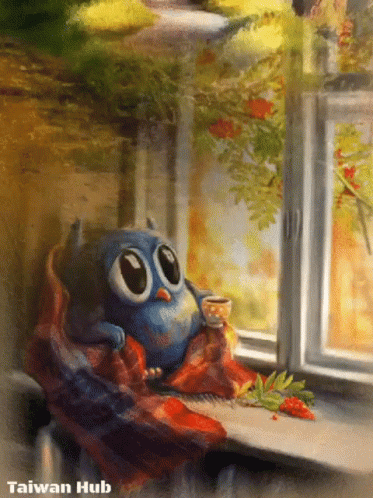 Owl Morning Person Gif Owl Morningperson Nightowl Discover Share Gifs