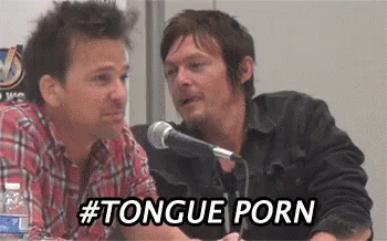 350px x 218px - Norman Reedus Tongue GIF - NormanReedus Tongue Porn - Discover & Share GIFs
