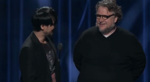 Hideo Kojima Guillermo Del Toro GIF - HideoKojima GuillermoDelToro ...