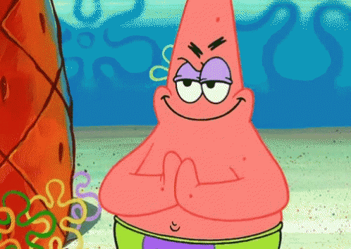patrick evil plan gif patrick evilplan plot discover share gifs