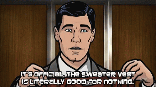 Sweater Vest Archer Gif Sweatervest Archer Discover Share Gifs
