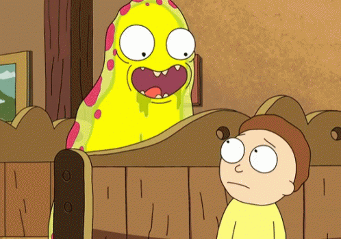 rick and morty slippery stairs gif rickandmorty slipperystairs morty discover share gifs