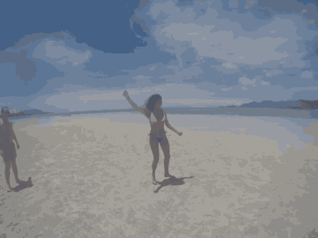 Wet pussy gif beach action red