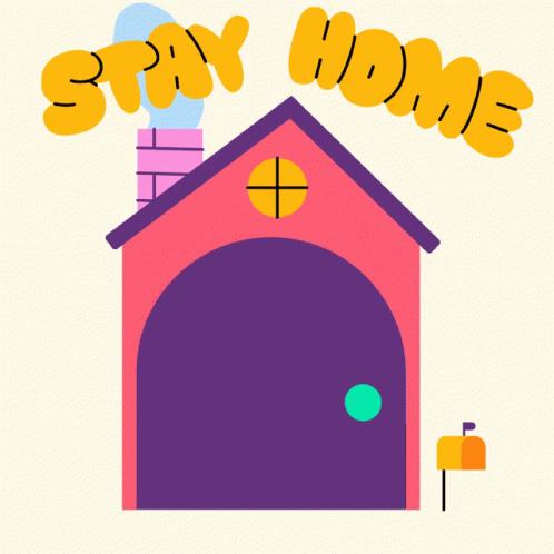 Stay Home Coronavirus GIF - StayHome Home Coronavirus - Discover & Share GIFs
