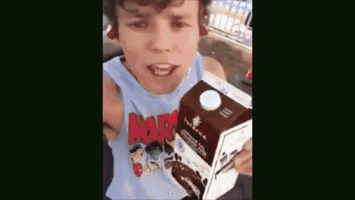 chocolate milk party gif 5sos ashton discover share gifs