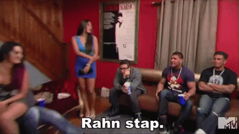 Stahp GIF - JerseyShore Stop Halt - Discover & Share GIFs