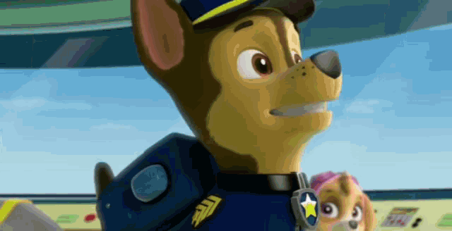 paw patrol gif paw patrol chase discover share gifs