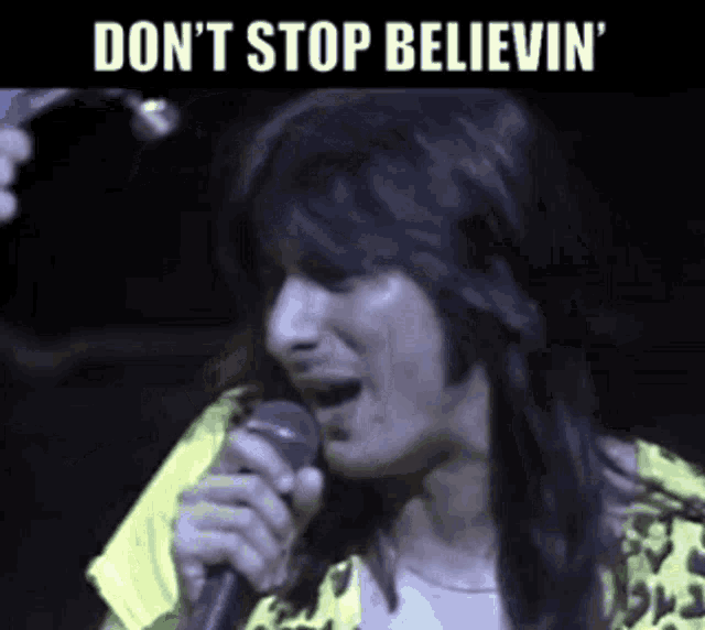 journey don't stop believing gif