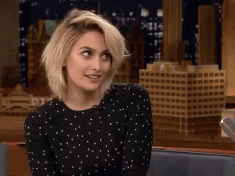 Paris Jackson Jimmy Fallon GIF - ParisJackson JimmyFallon Interview - Discover & Share GIFs