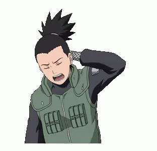 naruto shikamaru nara gif naruto shikamarunara disappointed