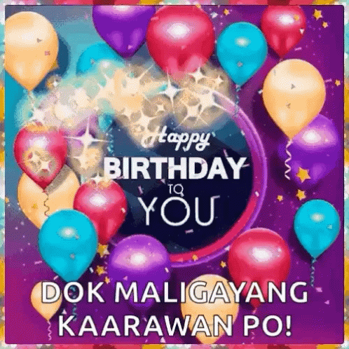 happy birthday to you
