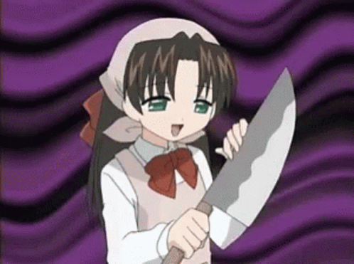 Yandere Tagged GIF - Yandere Tagged Knife GIFs