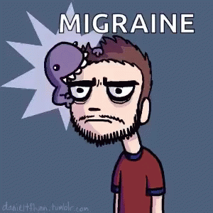 calling in sick migraine