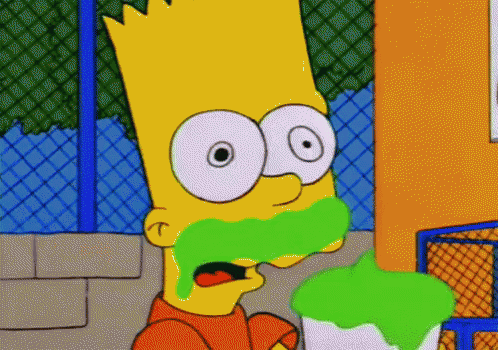 Hyper Bart GIF - TheSimpsons Bart Crazy GIFs