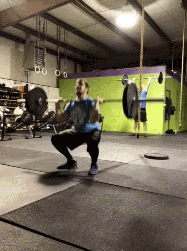 Thrusters Workout GIF - Thrusters Workout Gym - Discover & Share GIFs
