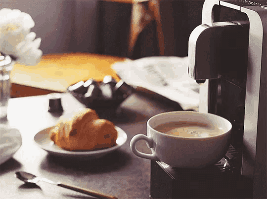 Coffee Breakfast GIF - Coffee Breakfast GoodMorning - Discover & Share GIFs