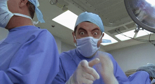 Mr Bean Hospital GIF - MrBean Hospital - Discover & Share GIFs