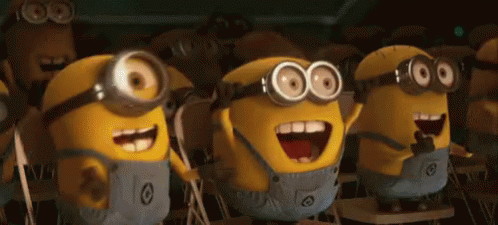 Image result for minions yay gif