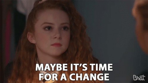 Woman saying,
