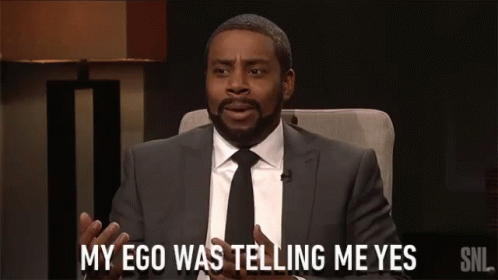 Image result for kenan thompson my ego gif
