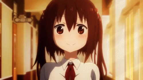 Cheering anime gif