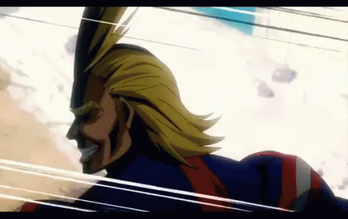 Anime heart attack gif