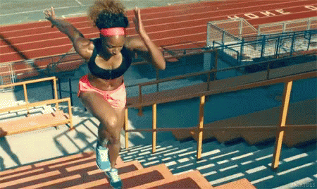 Image result for exercising using stairs gif
