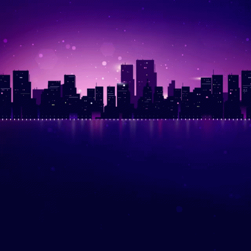 Night City GIF - Night City Purple - Discover & Share GIFs