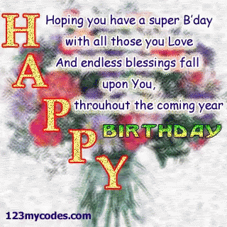 happy birthday greetings gif