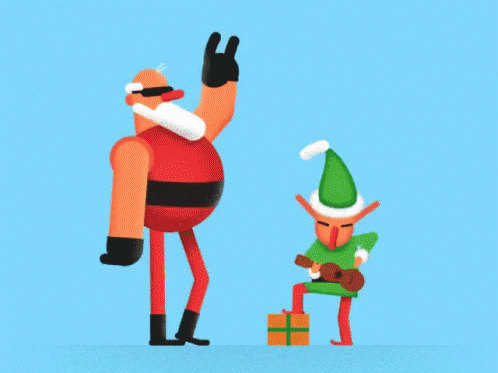 Christmas Santa Gif Christmas Santa Elf Discover Share Gifs