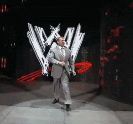 WWE Vince Mc Mahon GIF - WWE VinceMcMahon Entrance GIFs